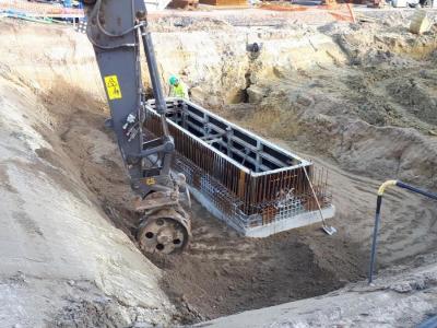 Project Vanden Avenne, sloopwerken, funderingswerken, omgevingswerken, rioleringswerken, werf, glk