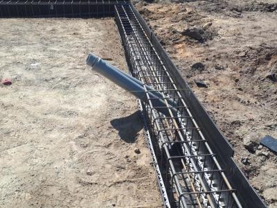 Funderingsplaten Woningbouw Taelman, oeselgem, werf, glk, funderingswerken