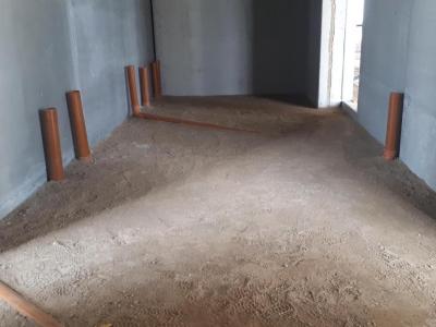 Project Novitan, werf, glk, rioleringswerken, nivelleringswerken, loods, kantoor 