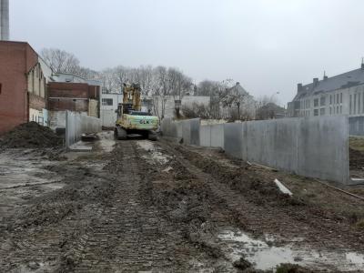 Pur Natur, werf, glk, realisatie, kraan, komatsu, grondwerken, betonwerken, rioleringswerken, omgevingswerken