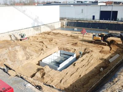 Immo Rovan, werf, glk, kraan, grondwerken, betonwerken, omgevingswerken, kelder