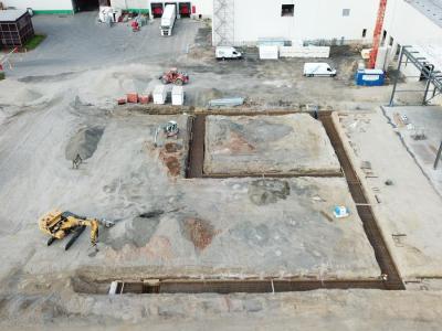 Project Vanden Avenne, sloopwerken, funderingswerken, omgevingswerken, rioleringswerken, werf, glk, kraan