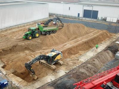 Immo Rovan, werf, glk, kraan, grondwerken, betonwerken, omgevingswerken, kelder