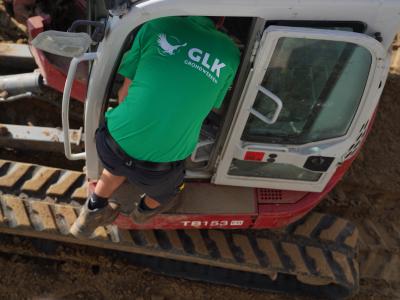Kraanmachinist, glk, green eagle, werf, takeuchi