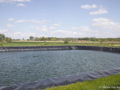 Van Laere, WADI, bufferbekken, omgevingswerken, werf, glk