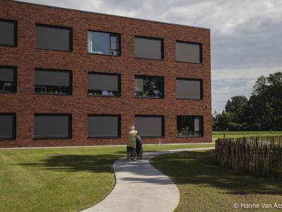 Zaffelare, woonzorgcentrum, parking, grasdallen, dolemiet, omgevingswerken, rioleringswerken, glk