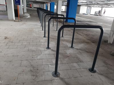 Het Pand, waregem, project, fietsbeugels, omgevingswerken, glk