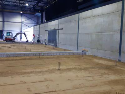 expo waregem, waregem, werf, realisatie, nivelleren, nivelleringswerken