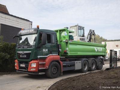 transport, glk, vrachtwagen, werf, kraan