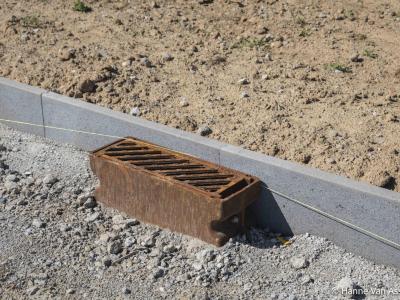  den Brouck, De Sutter, slikker, aanleg parking, boordsteen, glk