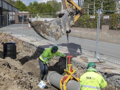 Ardooie LWA betonriolering KMO Units rioleringswerken