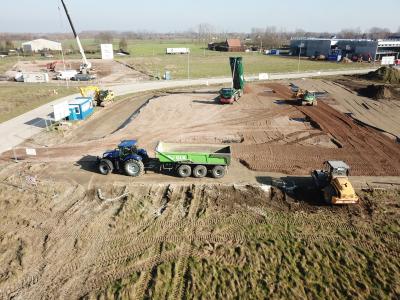 Asphalt Equipment, Snoeck Gebroeders, funderingswerken, nivelleren, transport