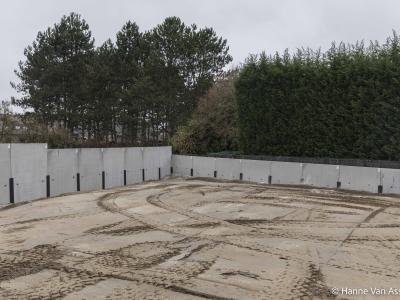 Duchrimmo, Oudenaarde, keermuren, keerwanden, niveauverschil, nivelleren