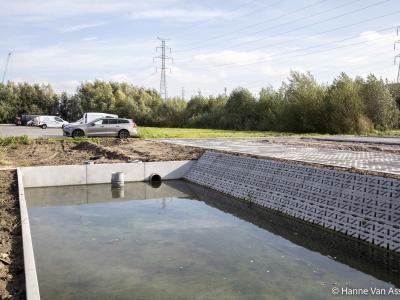 Vanden Brouck, Ninove, wadi, wateropvang, omgevingswerken, parking