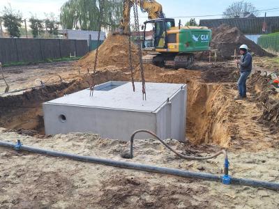 Robaeys Zulte - prefab-kelder geplaatst 2