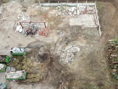 Lede afbraakwerken door GLK Grondwerken Kruisem 1 