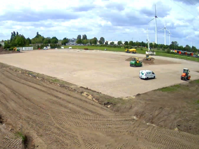 Bouwklaar terrein Tropack Oostakker - GLK Grondwerken