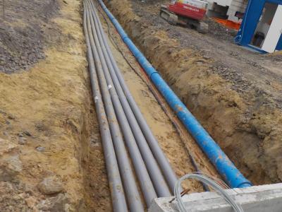 Wachtbuizen en trekputten GLK Grondwerken riolering