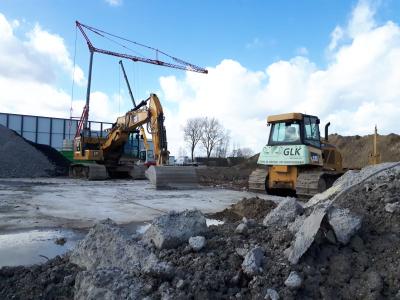 Sloopwerken GLK bij Vrieshuis Vanden Avenne Buggenhout