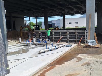 afwerking bovenkant gegoten muren