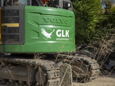 GLK rupskraan Volvo op werf te Ronse 2024