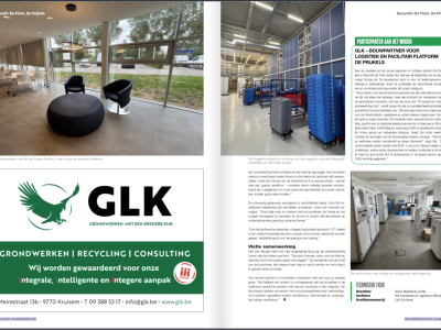 Artikel in Bouwenaanvlaanderen - GLK - blz 156-157