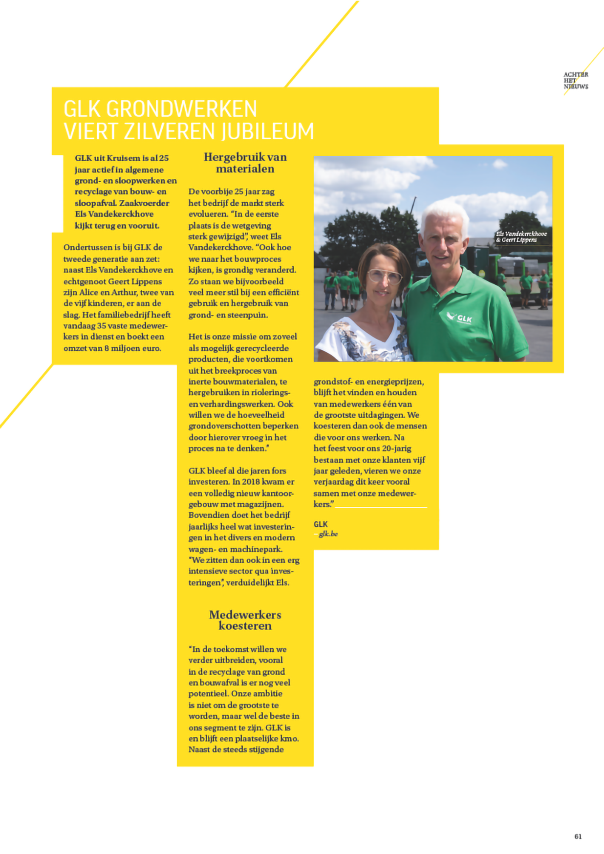 glk, advertentie, artikel, Sterck, magazine, bedrijfleider