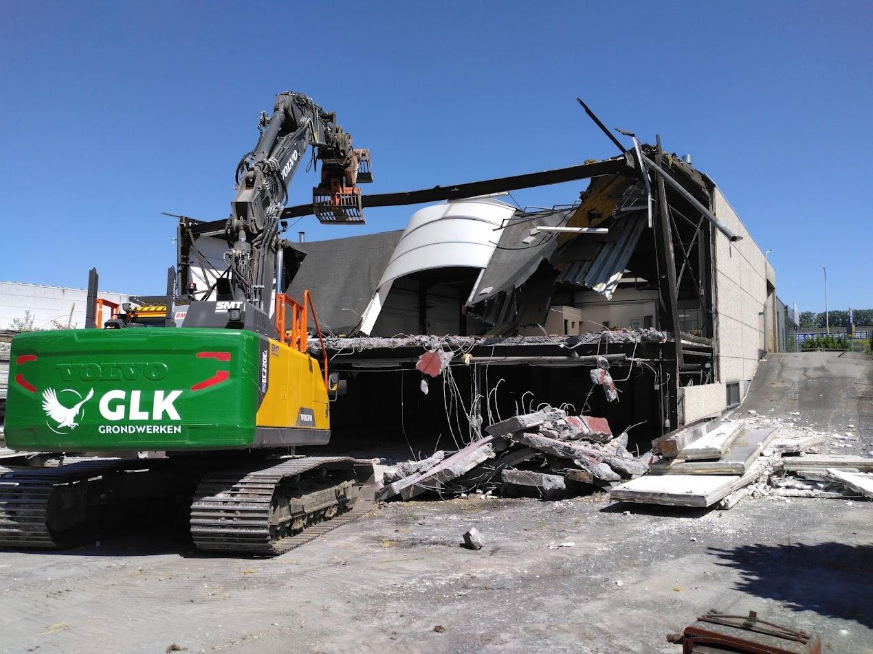 glk, werf, afbraak, kraan, gebouw