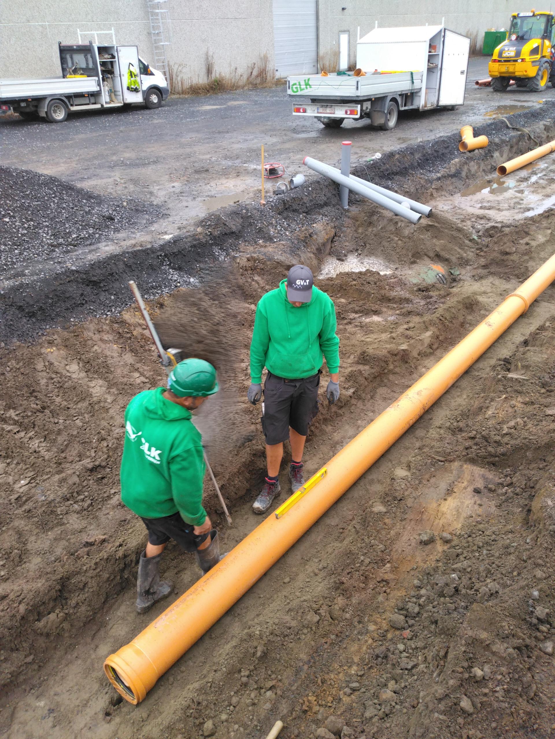 The Edge - leggen riolering