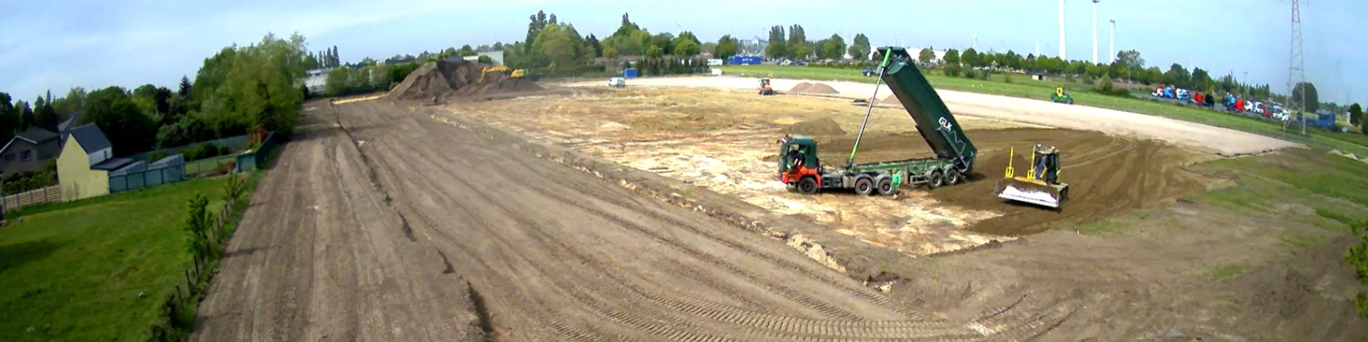 Tropack - werf GLk Grondwerken - voorbereiden koffer