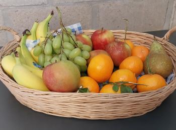 Vers fruit voor medewerkers GLK Grondwerken